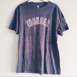 Adidas OKC Oklahoma City Thunder NBA grey t shirt